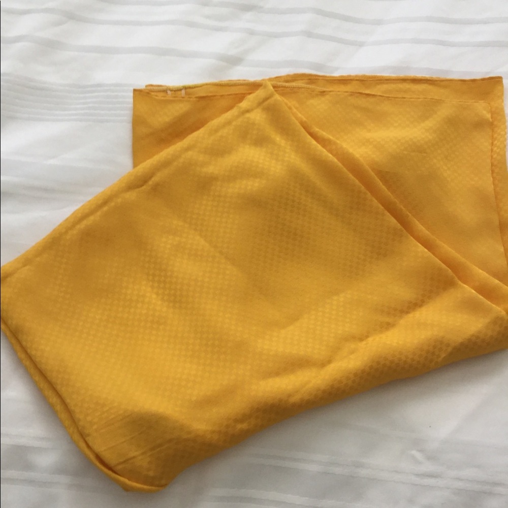 Dark Checkered Yellow Ao Dai Pants